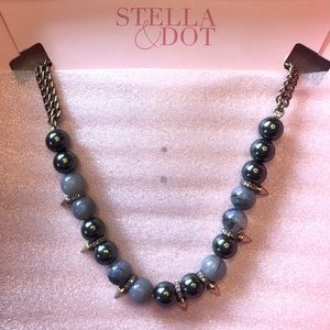 Stella & Dot Renegade Pearl Necklace New